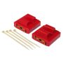 Prothane GM Motor Mount Large Clamshell - Red