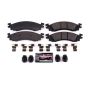 PowerStop Z23-1158 PowerStop - Z23 Daily Driver Carbon-Fiber Ceramic Brake Pads with Hardware Kit