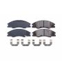 PowerStop 17-1074 PowerStop - Z17 Low-Dust Ceramic Brake Pads with Hardware