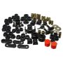 Energy Suspension 08-12 Subaru Impreza WRX Black Hyper-Flex Master Bushing Set