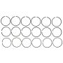 MAHLE 42140.020 Engine Piston Ring Set