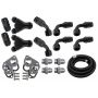 ICT BILLET ICT551050-RMTWP AN Radiator Hose Kit Electric Water Pump