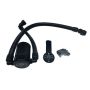 J&L 11-17 Ford Mustang GT Driver Side Oil Separator 3.0 - Black Anodized
