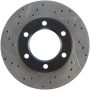 Stoptech 127.68000R Slotted & Drilled Sport Brake Rotor