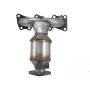 AB Catalytic 55104 Direct Fit Manifold Converter Left Side Rad EPA (Federal)