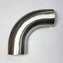 Stainless Bros 601-05726-4100 2.25in SS304 45 Deg Elbow - 1D Radius - 16GA/.065in Wall (Leg)