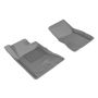 3D MAXpider 2015-2020 Ford Mustang Kagu 1st Row Floormat - Gray
