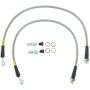 StopTech 14-15 Chevy Corvette Z51 (C7) V8 Stainless Steel Front Brake Lines
