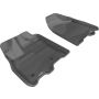 3D MAXpider 2013-2020 Toyota Sienna Kagu 1st Row Floormat - Black