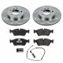 PowerStop TDSK869 Track Day Spec High-Performance Brake Pad and Rotor Kit