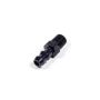 FRAGOLA FRG484006-BL 3/8 Hose Barb X 1/4 MPT Fitting Black