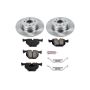 PowerStop KOE510 OE Stock Replacement Low-Dust Ceramic Brake Pad and Rotor Kit