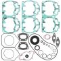 Vertex Pistons 711256 Vertex Gaskets 2001 Ski-Doo Formula 500/DLX LC Complete Gasket Kit w/ Oil Seals