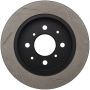 Stoptech 126.40017SR Power Slot Rear Right Rotor 90-01 Integra (exc. Type R) /all 93-00 Civic w rear disc/93-9