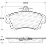 Stoptech 308.08370 Street Brake Pads