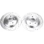 PowerStop EBR1066XPR PowerStop Evolution Performance Drilled, Slotted & Plated Brake Rotor Pair