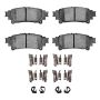 Dynamic Friction 1551-1391-12 Brake Pad Kt