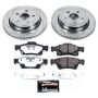 PowerStop K5953-36 Z36 Truck and SUV Carbon-Fiber Ceramic Brake Pad and Drilled & Slotted Rotor Kit