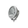 Putco 231910 HID Lamp w/4 LED DayTime Running Lights - 9in Silver Housing w/ Clear Lens HID Off Road Lamps
