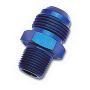 Russell Performance -6 AN to 1/8in NPT Straight Flare to Pipe (Blue)