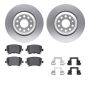 Dynamic Friction 4512-74122 Rotor Kit