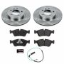 PowerStop TDSK868 Track Day Spec High-Performance Brake Pad and Rotor Kit