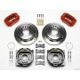 Wilwood 140-11941-R Dynapro Low-Profile 11.00in P-Brake Kit - Red AMC 71-74 2.60in Offset