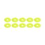 ALLSTAR PERFORMANCE ALL18698 Countersunk Washer Fluorescent Yellow 10pk