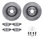Dynamic Friction 6512-73380 Rotor Kit
