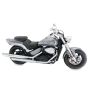 Mustang Motorcycle 76591 Mustang 05-11 Suzuki Boulevard M50 Standard Touring 2PC Seat - Black