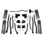 Superlift K201 07-18 Jeep Wrangler JK 4in Long Arm Kit - Shadow Shocks