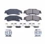 PowerStop 17-729 PowerStop - Z17 Low-Dust Ceramic Brake Pads with Hardware