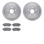 Dynamic Friction 6502-76635 Rotor Kit