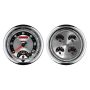 AutoMeter 1205 GAUGE KIT, 2 PC., QUAD & TACH/SPEEDO, 5
