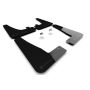 Rally Armor MF102-UR-BLK/MBK Black Mud Flap/Metallic Black Logo