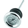 Bikers Choice 490568 84-99 Softail 82-03 XL Chrome Oil Tank Temp Gauge Replaces H-D 62688-87T 62667-87T