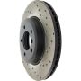 StopTech 06-08 BMW Z4 Drilled Front Left Cryo Rotor