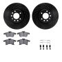 Dynamic Friction 8512-65010 Rotor Kit