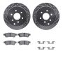 Dynamic Friction 7512-67110 Rotor Kit
