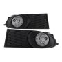 SPYDER 5080448 OEM Fog Light W/Universal Switch - Clear