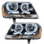 Oracle Lighting 8101-001 SMD Pre-Assembled Headlights, Black, White