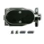 RIGHT STUFF DETAILING RSDDBMC51B 58-74 GM Car/Trucks Master Cylinder Dual Blk
