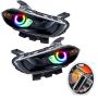 Oracle Lighting 7169-330 SMD Pre-Assembled Headlights, Halogen, Black Bezel, ColorSHIFT