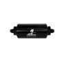 AEROMOTIVE AFS12345 6an Inline Fuel Filter 10 Micron 2in OD Black