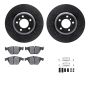 Dynamic Friction 8612-31053 Rotor Kit