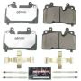 PowerStop Z26-8007 PowerStop - Z26 Performance Carbon-Fiber Ceramic Brake Pads with Hardware Kit