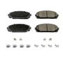 PowerStop 17-1709 PowerStop - Z17 Low-Dust Ceramic Brake Pads with Hardware