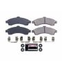 PowerStop Z23-882 PowerStop - Z23 Daily Driver Carbon-Fiber Ceramic Brake Pads with Hardware Kit