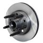 Wilwood 160-9239LS Rotor-Vented w/ Hub & Long Studs 10.50. x 1.00 - 5 on 5.00in-GM