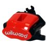 Wilwood 120-10113-13-RD Caliper-Combination Parking Brake-Pos 13-R/H-Red 41mm piston .81in Disc